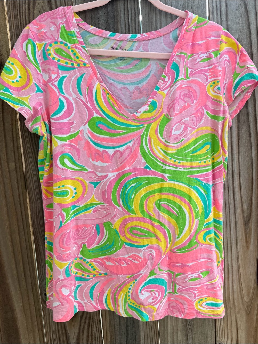 Lilly Pulitzer Michele V-Neck Top